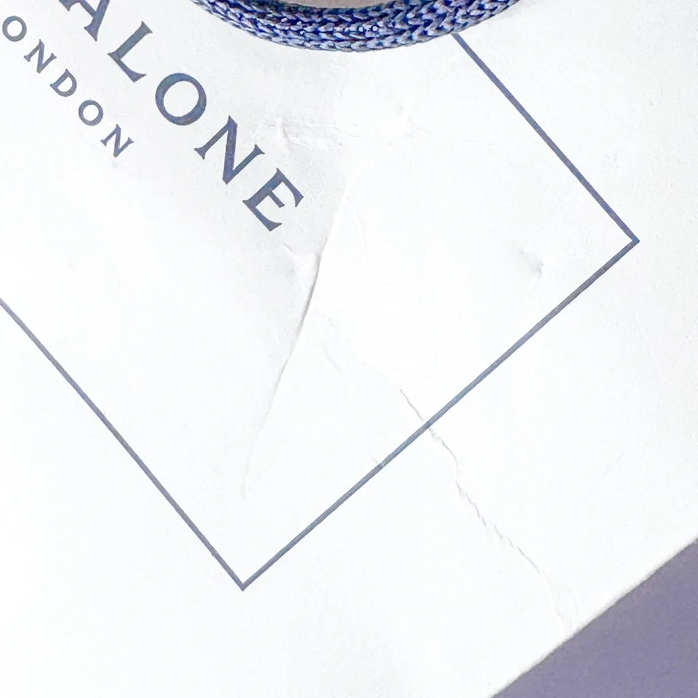 3/$15 Jo Malone London Bag with Blue Rope - Picture 3 of 7